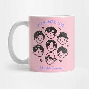 K-pop lovers club Mug